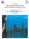 ELGAR: Violin Concerto / Cockaigne Overture@